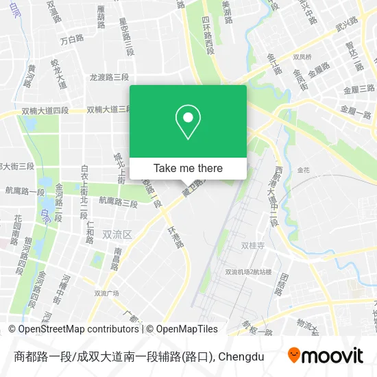 商都路一段/成双大道南一段辅路(路口) map
