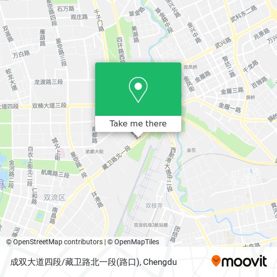 成双大道四段/藏卫路北一段(路口) map