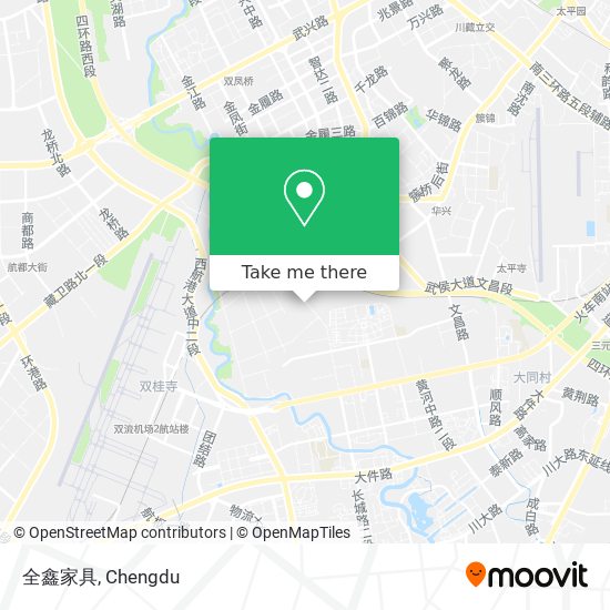 全鑫家具 map