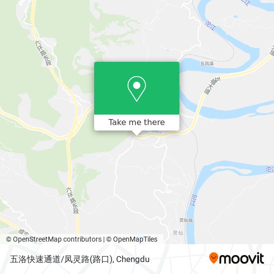 五洛快速通道/凤灵路(路口) map