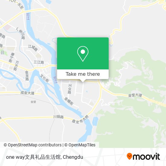 one way文具礼品生活馆 map