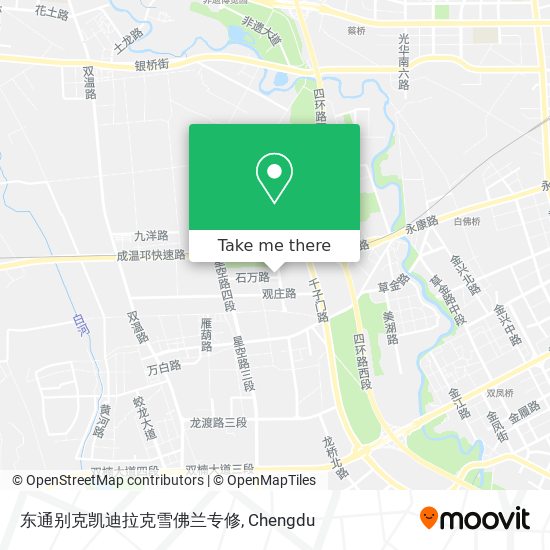 东通别克凯迪拉克雪佛兰专修 map