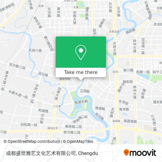 成都盛世雅艺文化艺术有限公司 map