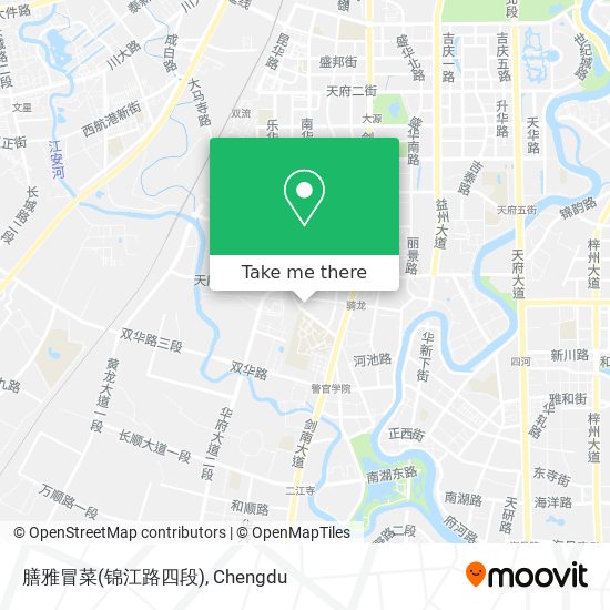 膳雅冒菜(锦江路四段) map
