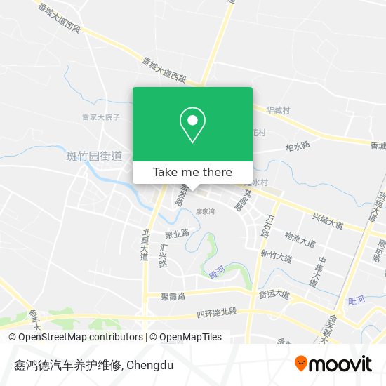 鑫鸿德汽车养护维修 map