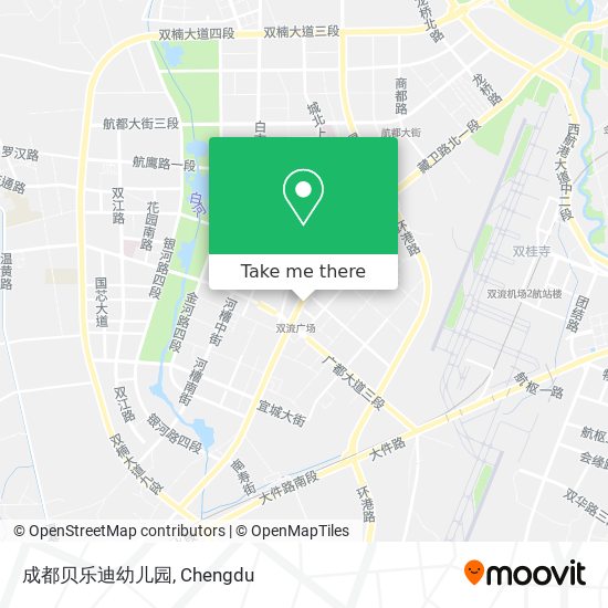 成都贝乐迪幼儿园 map