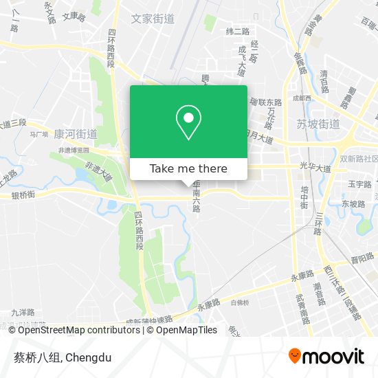 蔡桥八组 map
