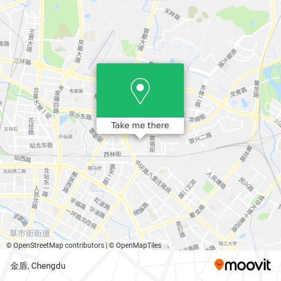 金盾 map
