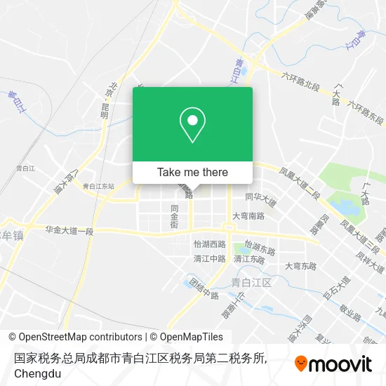 国家税务总局成都市青白江区税务局第二税务所 map