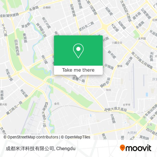 成都米洋科技有限公司 map