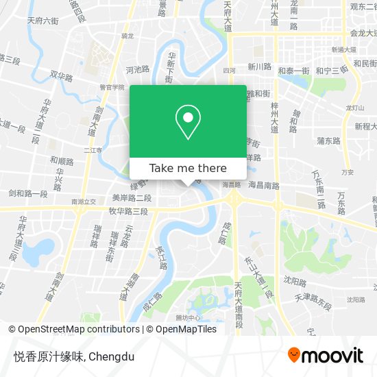 悦香原汁缘味 map