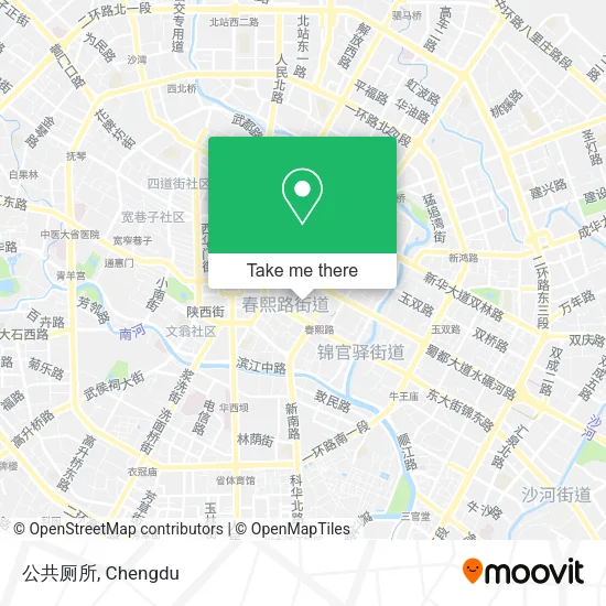 公共厕所 map