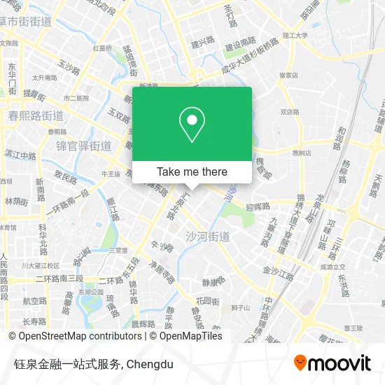 钰泉金融一站式服务 map