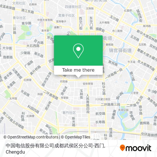 中国电信股份有限公司成都武侯区分公司-西门 map