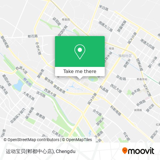 运动宝贝(郫都中心店) map