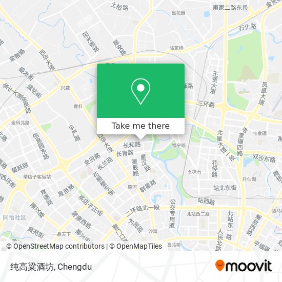纯高粱酒坊 map