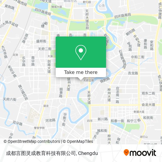 成都言图灵成教育科技有限公司 map