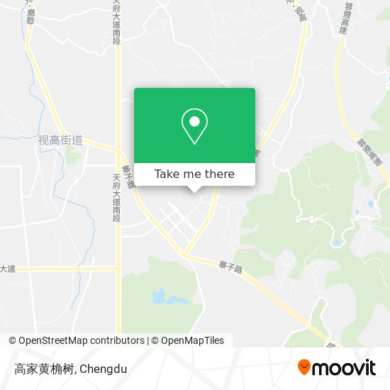 高家黄桷树 map