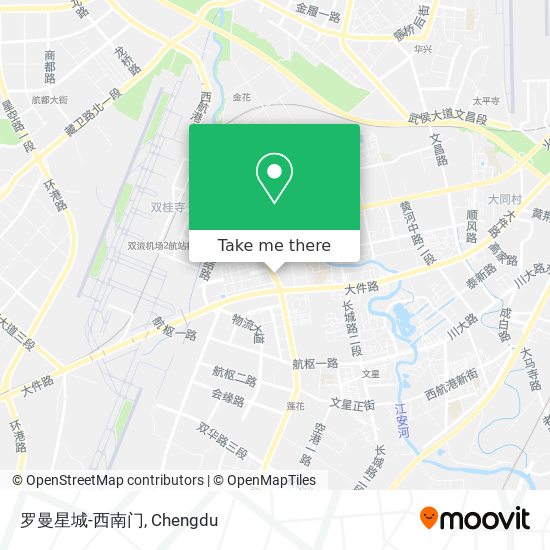 罗曼星城-西南门 map