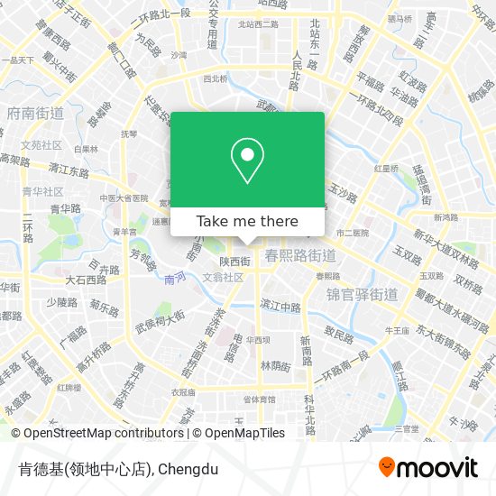 肯德基(领地中心店) map