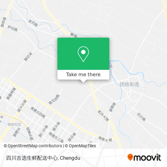 四川吉选生鲜配送中心 map