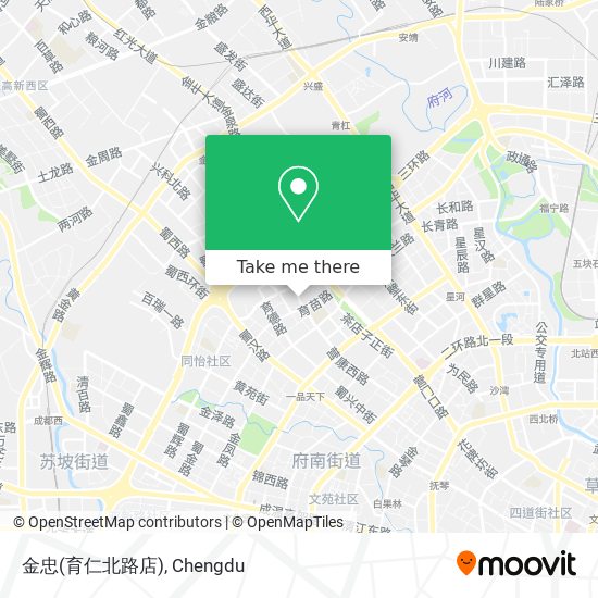 金忠(育仁北路店) map