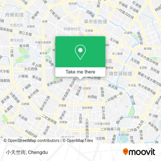 小天竺街 map