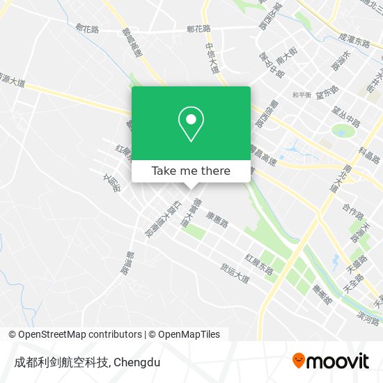 成都利剑航空科技 map