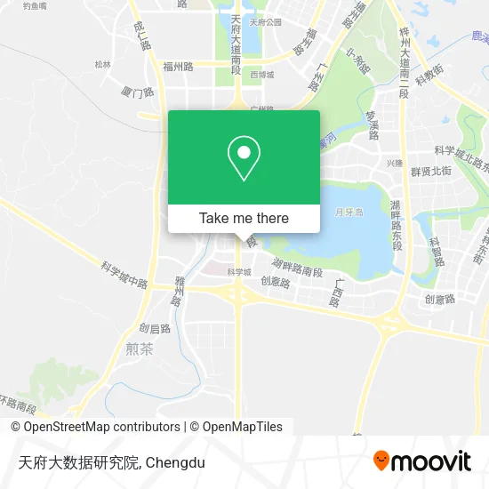 天府大数据研究院 map