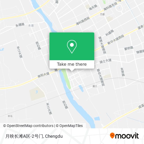 月映长滩A区-2号门 map