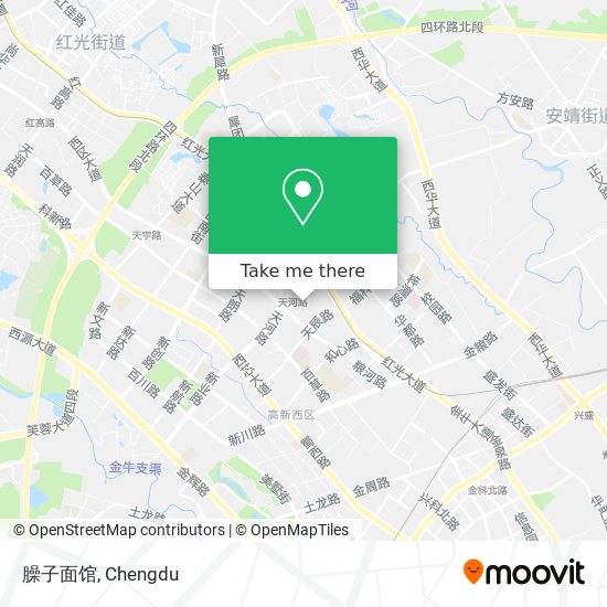 臊子面馆 map