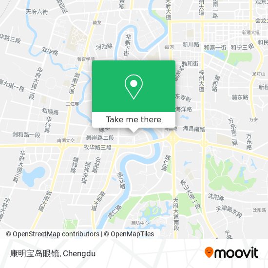 康明宝岛眼镜 map