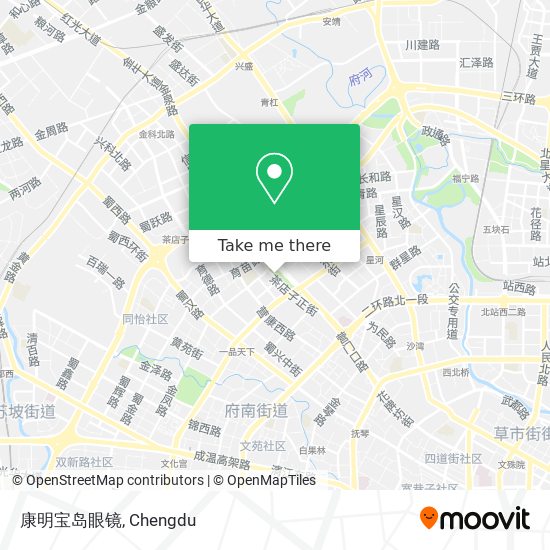 康明宝岛眼镜 map