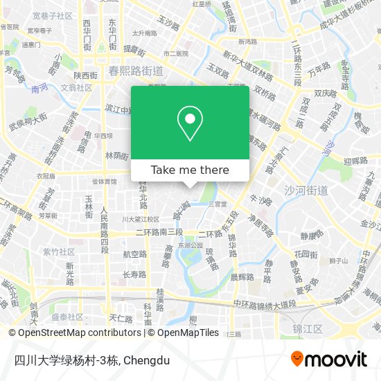 四川大学绿杨村-3栋 map