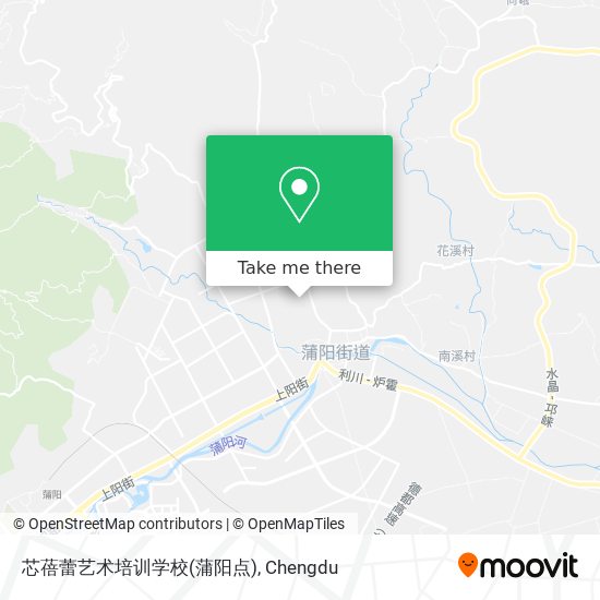 芯蓓蕾艺术培训学校(蒲阳点) map