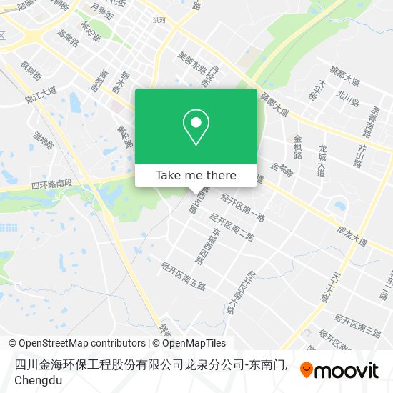 四川金海环保工程股份有限公司龙泉分公司-东南门 map