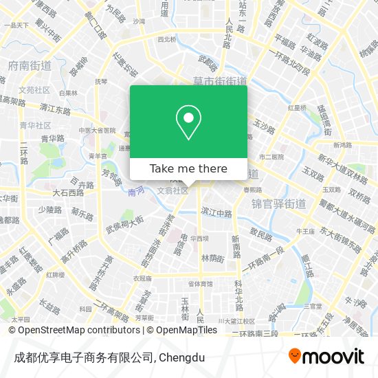 成都优享电子商务有限公司 map
