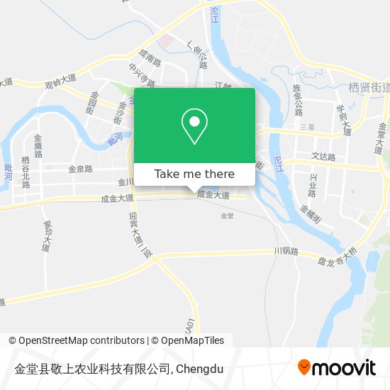 金堂县敬上农业科技有限公司 map