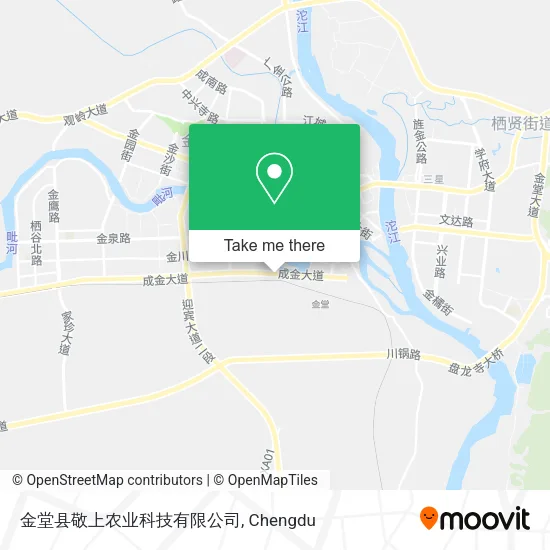 金堂县敬上农业科技有限公司 map