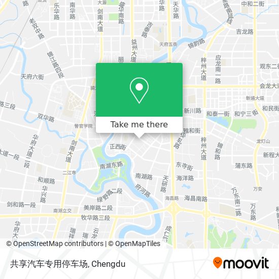 共享汽车专用停车场 map