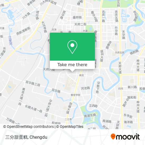 三分甜蛋糕 map