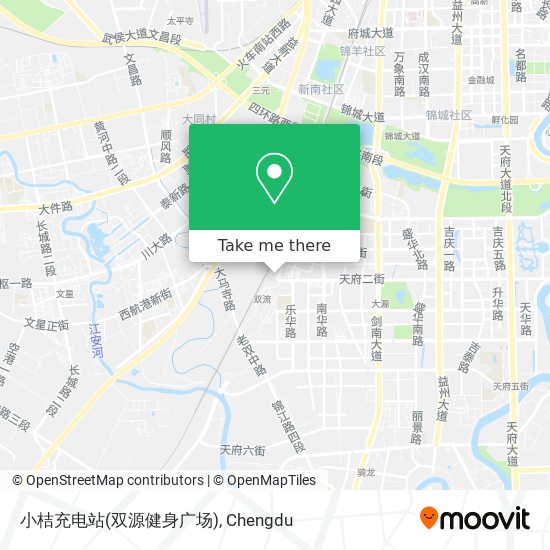 小桔充电站(双源健身广场) map