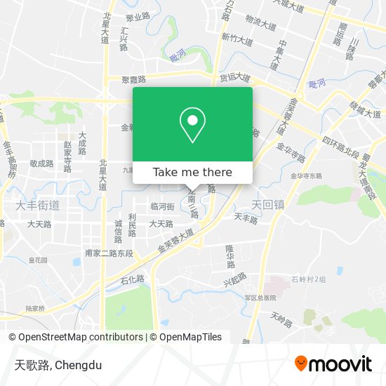 天歌路 map