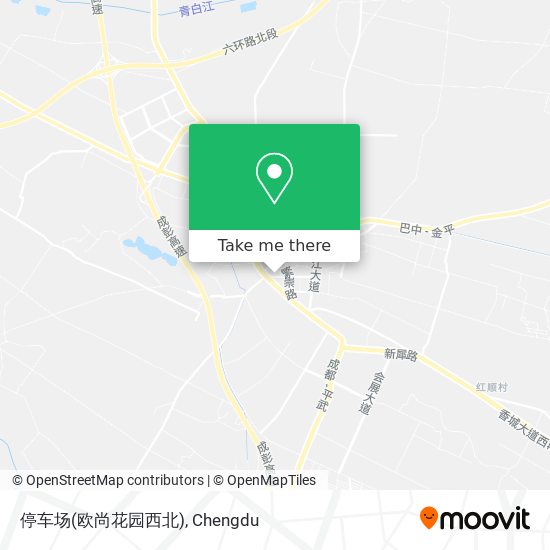停车场(欧尚花园西北) map