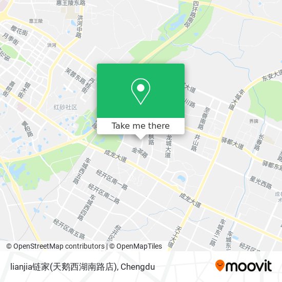 lianjia链家(天鹅西湖南路店) map