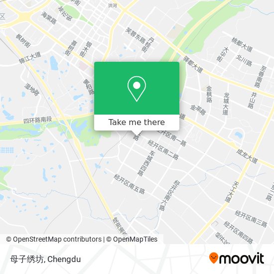 母子绣坊 map