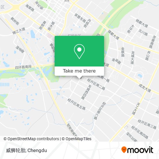 威狮轮胎 map