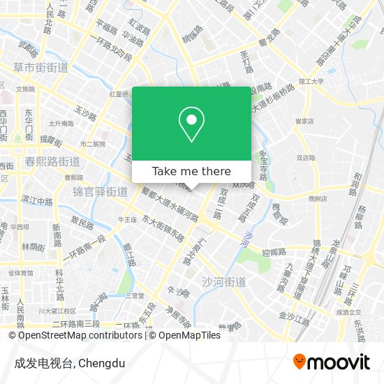 成发电视台 map