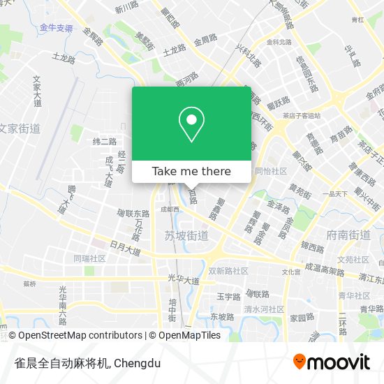 雀晨全自动麻将机 map