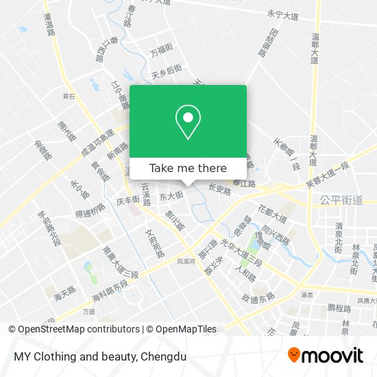 MY Clothing and beauty map
